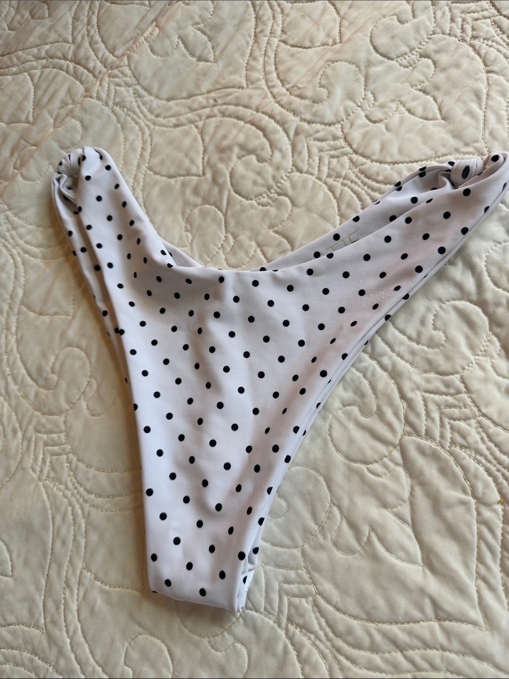 Skatie White Polka Dot Suzanne Bottoms